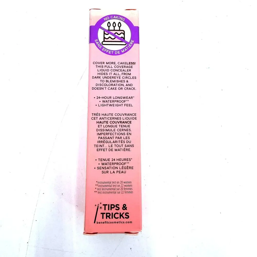 Benefit Boi-ing Cakeless Concealer NEW in Box Shade 14 Whole Mood Dark Natural